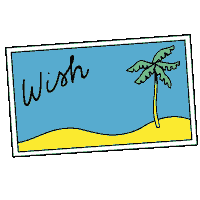 Spring Break Summer Sticker by Martina Martian