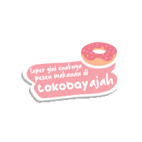 tokobay_id food hungry eat makan Sticker