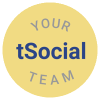Socialmedia Sticker by tSocial