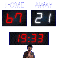 21 Away Sticker