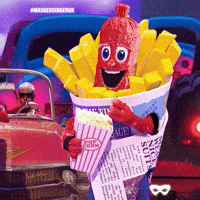 Sausage Popcorn GIF by The Masked Singer UK