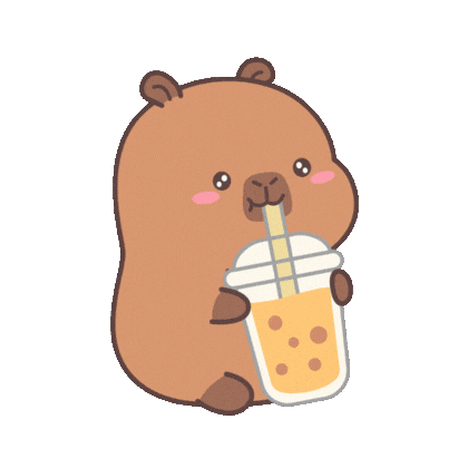 Happy Bubble Tea Sticker