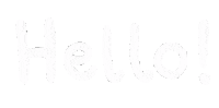 Hello Sticker