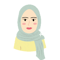Women Shining Sticker