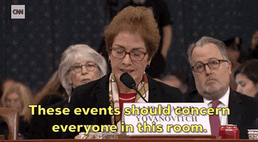 news impeachment impeachment inquiry impeachment hearings day two marie yovanovitch GIF