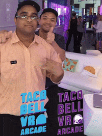 vrarcade GIF by Taco Bell VR Arcade