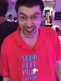 vrarcade GIF by Taco Bell VR Arcade