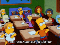 Season 3 School GIF by The Simpsons