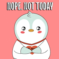 Im Good No Way GIF by Pudgy Penguins