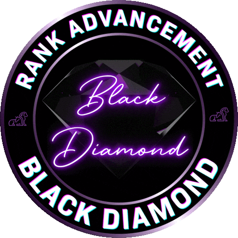 Black Diamond Badge Sticker by Arieyl