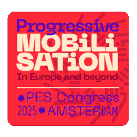 Amsterdam Sticker by Party of European Socialists