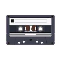 90s video Sticker
