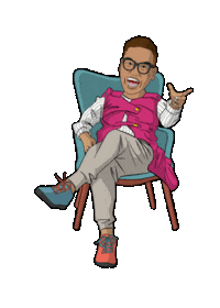 on the spot television Sticker