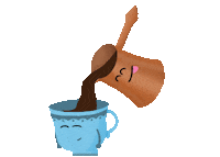 Coffee Mood Sticker by Tambu Klavye