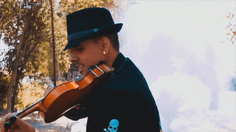 HatManOficial giphyupload violin hatman GIF
