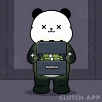 Big Money Panda GIF by Kanpai Pandas