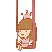 Queen Blinking Sticker