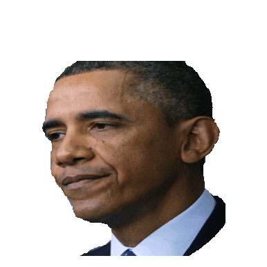 obama STICKER by imoji