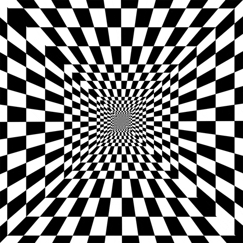 Black And White Infinity GIF by Feliks Tomasz Konczakowski