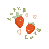 Fruit Strawberry Sticker