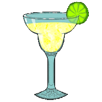Alcohol Margarita Sticker