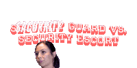 Security Guard Sticker by BareillyCollege