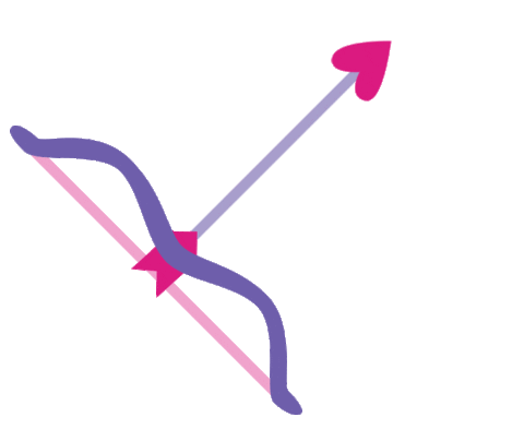 Cupid Sticker by Bagboard