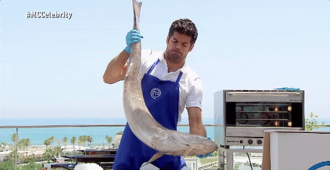 masterchef_es giphyupload fish celebrity masterchef GIF