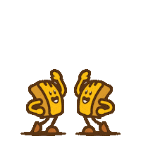 High Five Butter Sticker by Black Math