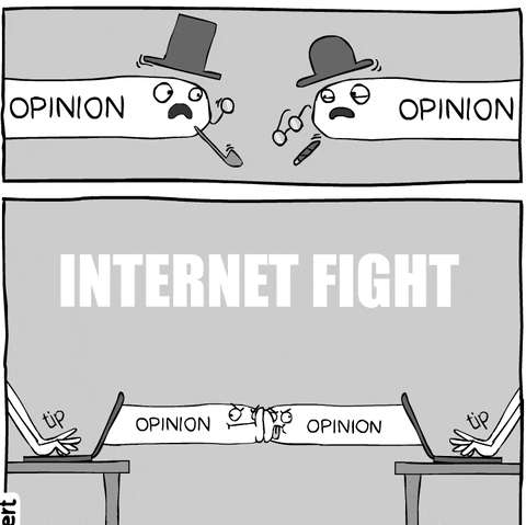internet fight GIF