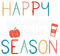 Pumpkin Spice Fall Sticker