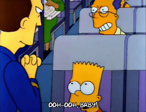 Excited Season 3 GIF by The Simpsons