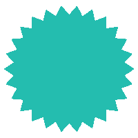 Star Circle Sticker by Glass Staircase