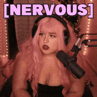 Nervous Concern GIF