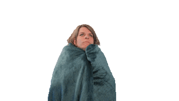 Marijkeswereld cold freezing blanket koud Sticker