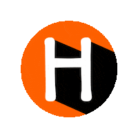 Orange Abc Sticker