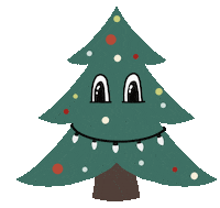 Christmas Tree Sticker by Glück ist...
