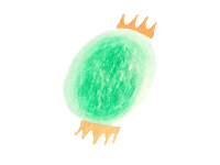 Christmas Fruit Sticker