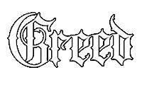 Creed Sins Sticker by Big Fang Collective