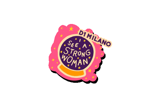 girl pink Sticker by D1Milano