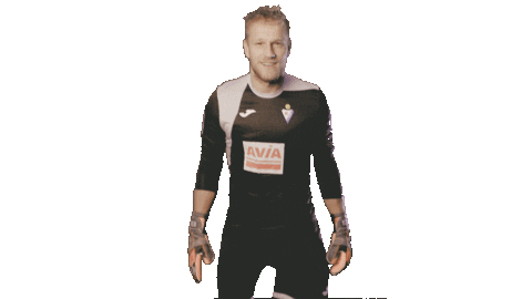 Goalkeeper Waiting Sticker by SD Eibar