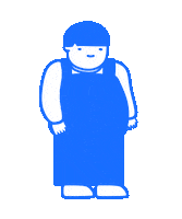 Scared 90S Sticker by il Geru GIFs