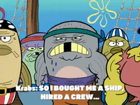season 6 grandpappy the pirate GIF by SpongeBob SquarePants