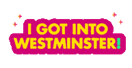 Results Day A Levels Sticker by University of Westminster