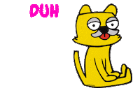 Sorry Cat Sticker