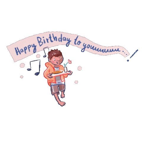 Happy Birthday Finn Sticker by Jupitermond Verlag