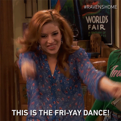 Its Friday Dancing GIF by Disney Channel