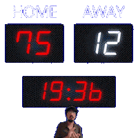 12 Away Sticker