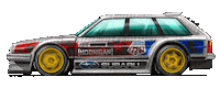 Racing Race Sticker