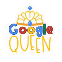 Queen Google Sticker by Jen Jones